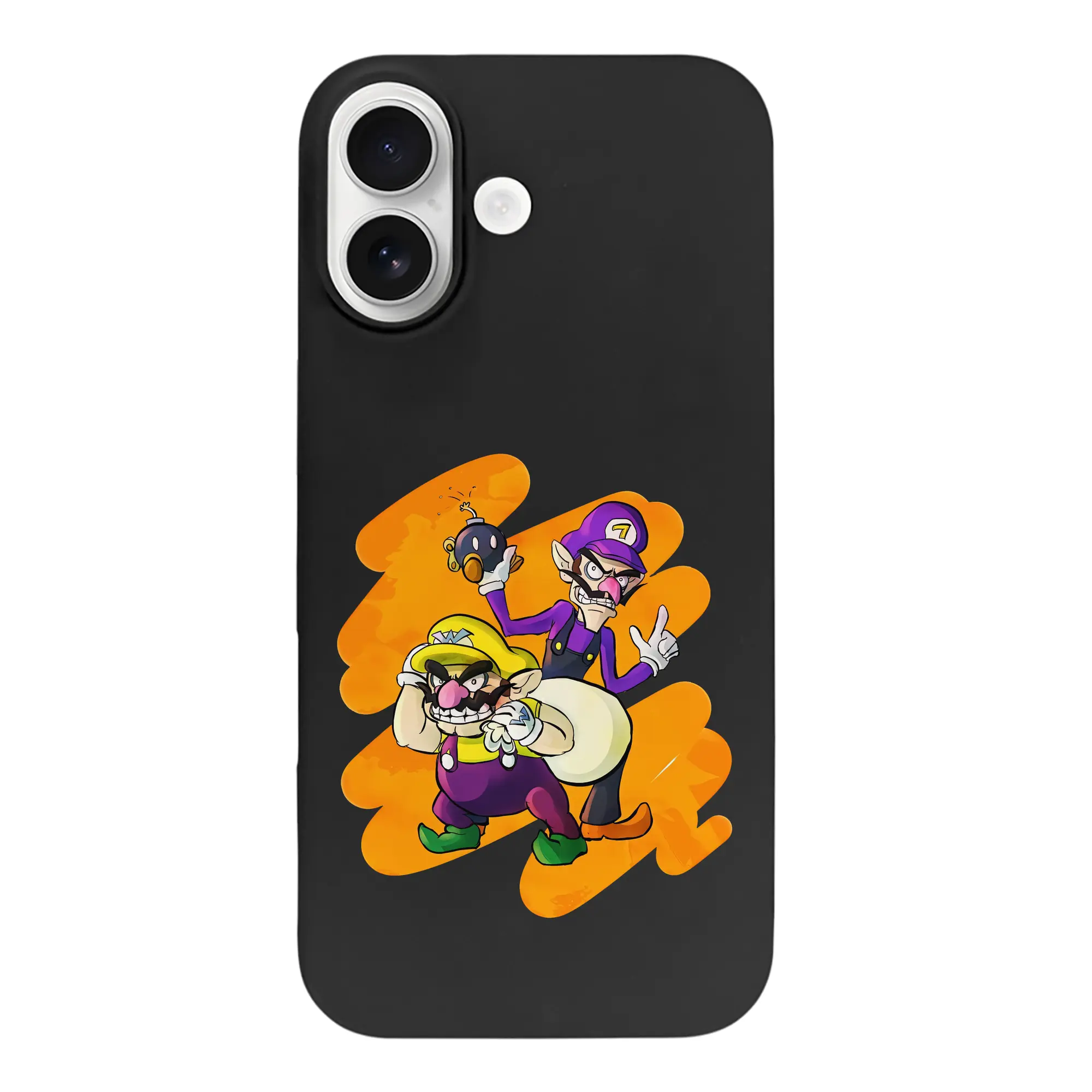 マリオ グッズ ワルイージ - iPhone 17 シリーズ シリコンケース 薄型 耐衝撃 指紋防止 ソフトタッチカバー 精密フィット 傷防止 保護ケース iPhone 17/17 Air/17 Pro/17 Pro Max 対応